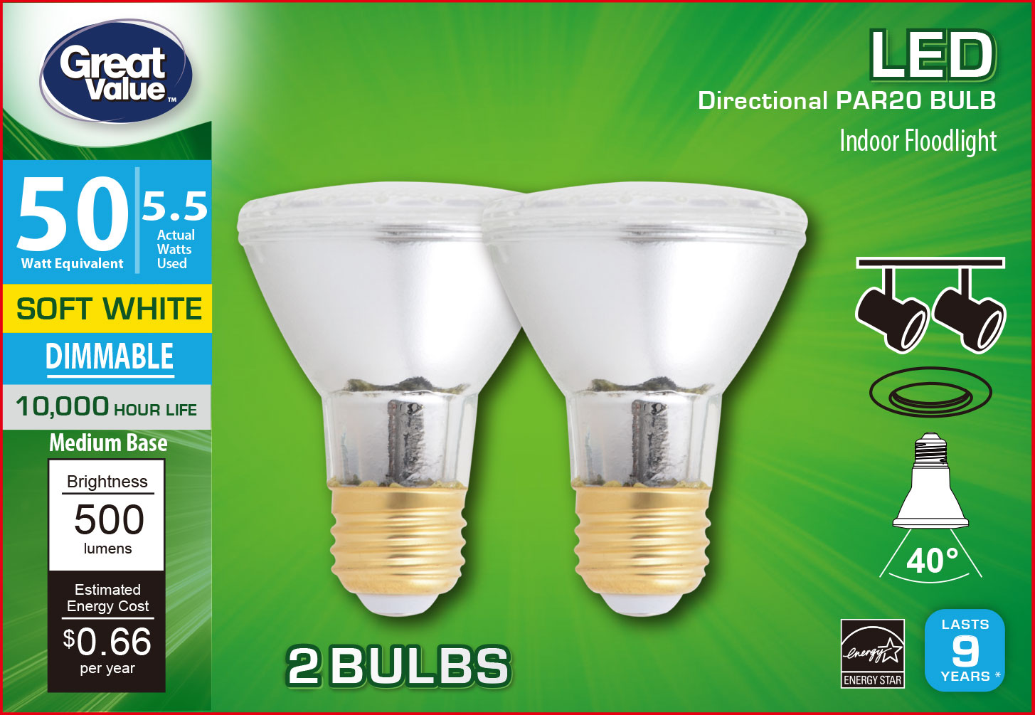 5 Watt E26 Base Bulb R16 Reflector Can Light Daylight White 40 Watt Incandescent Replacement,5000K 120 Volt 500 Lumens 120 Degree R16 Mini-Reflector Light Bulb 1 Pack 5 Watt E26 Base Bulb R16 Reflector Can Light Daylight White 40 Watt Incandescent Replacement,5000K 120 Volt 500 Lumens 120 Degree R16 Mini-Reflector Light Bulb 1 Pack